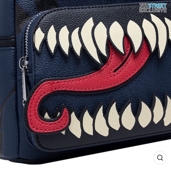 Loungefly Marvel Venom Cosplay Mini Backpack & Wallet Set - Exclusive - Picture 7 of 16
